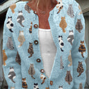  Cardigan Blu