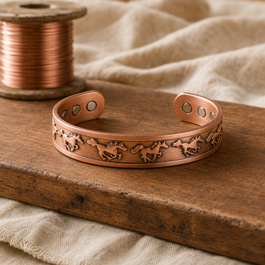 Bracciale in Rame per Cavallo