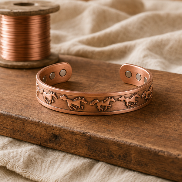 Bracciale in Rame per Cavallo