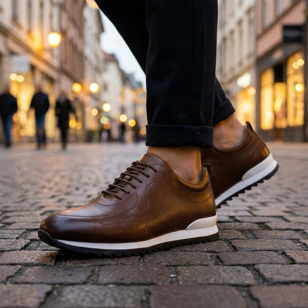 Lucano — Runner in Pelle Traforata