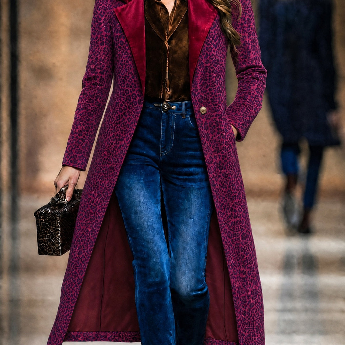 Lavinia | Cappotto ampio testurizzato
