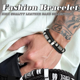 Vegvisir – Bracciale in pelle con bussola e nodo celtico – immagine 4