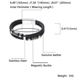 Vegvisir – Bracciale in pelle con bussola e nodo celtico – immagine 6
