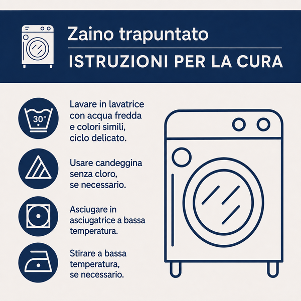 Zaino Trapuntato Cottagecore di Campagna