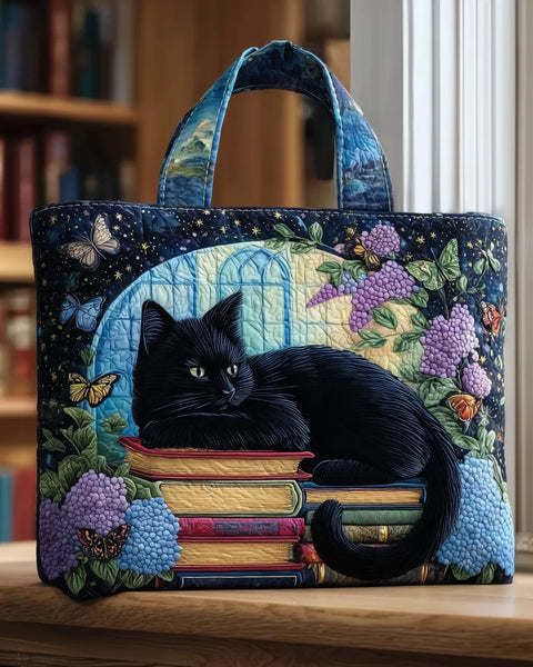 Borsa Artigianale - Gatto Nero su Libri