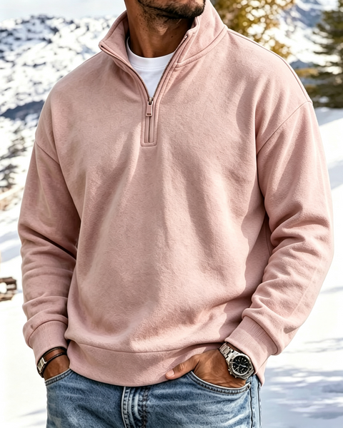 Colin Pullover con Zip a Quarto