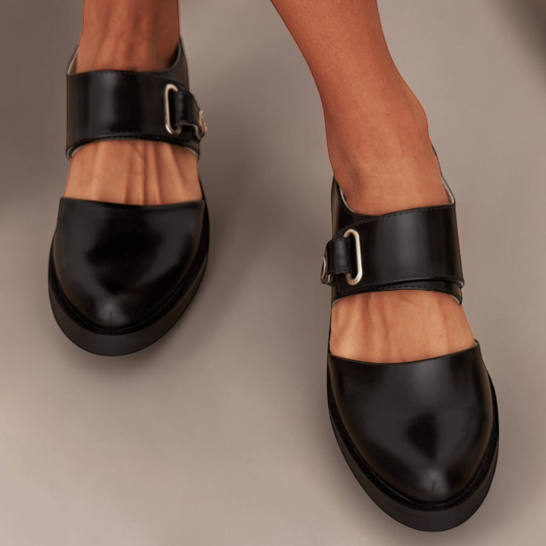 Norma | Mary Jane Flats con Cinturino Regolabile