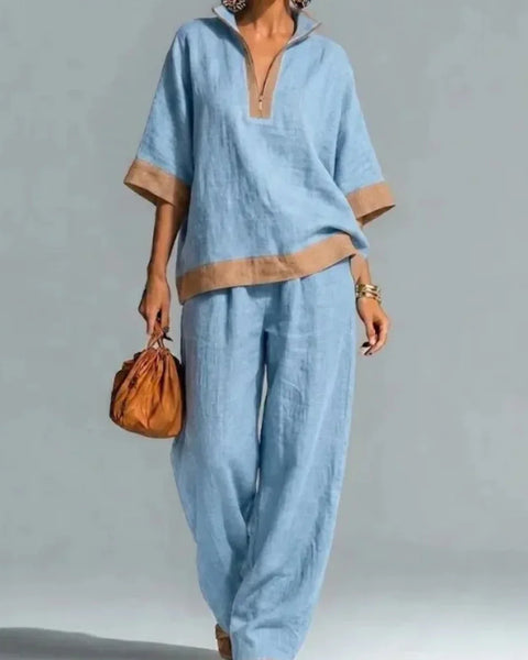 Ginevra | Set Fluido con Collo Alto