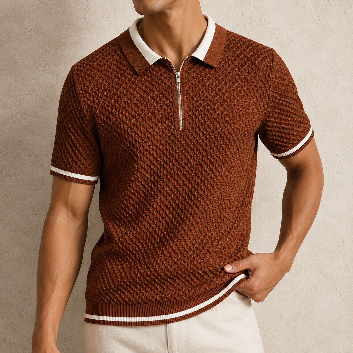 Polo Zip Santino