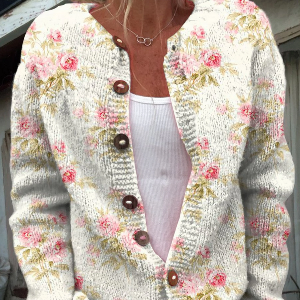 Anna™ | Cardigan Vintage a Fiori
