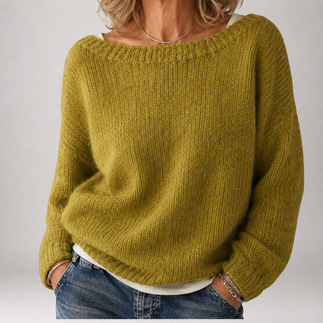 Brienne | Maglione con Collo Barchetta