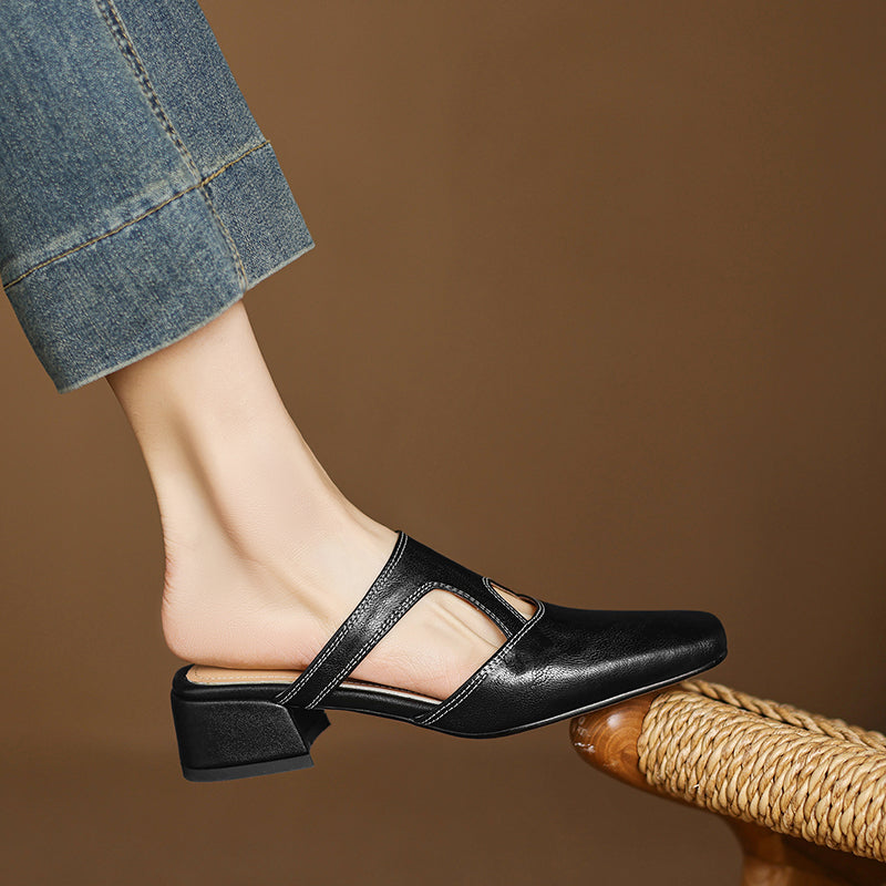 Dessa | Mules in Vera Pelle