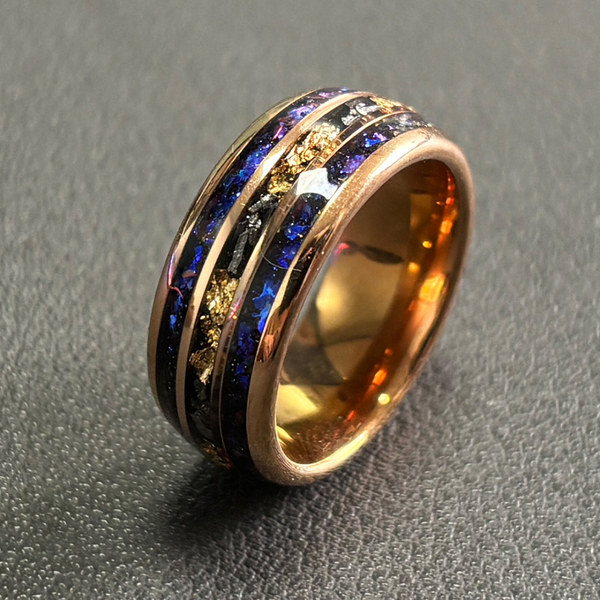 Anello da Uomo in Oro Pietra Regale