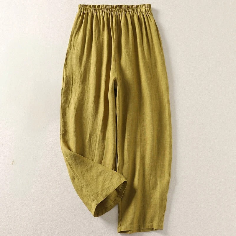 PANTALONI IN LINO SOFIA