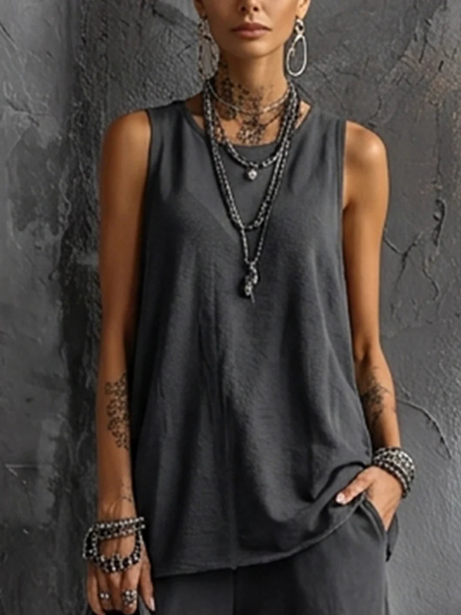 Valentina - Completo casual da donna in cotone