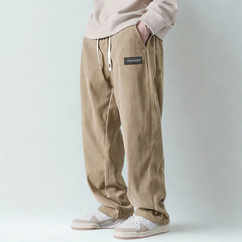 Pantaloni Jogger in Velluto a Coste Arlo