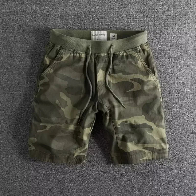 Pantaloncino Mimetico in Cotone