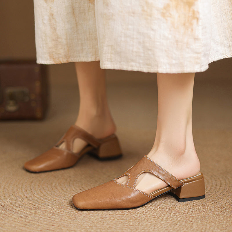 Dessa | Mules in Vera Pelle