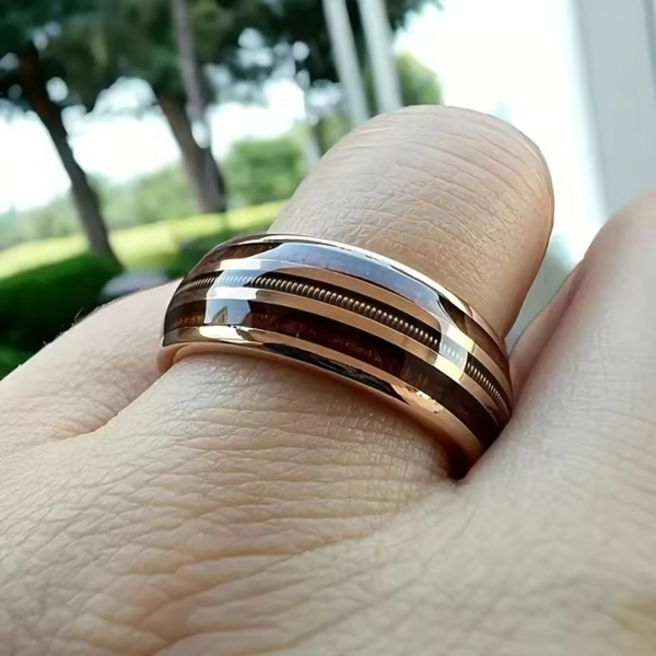 Anello da Uomo Vintage a Strati