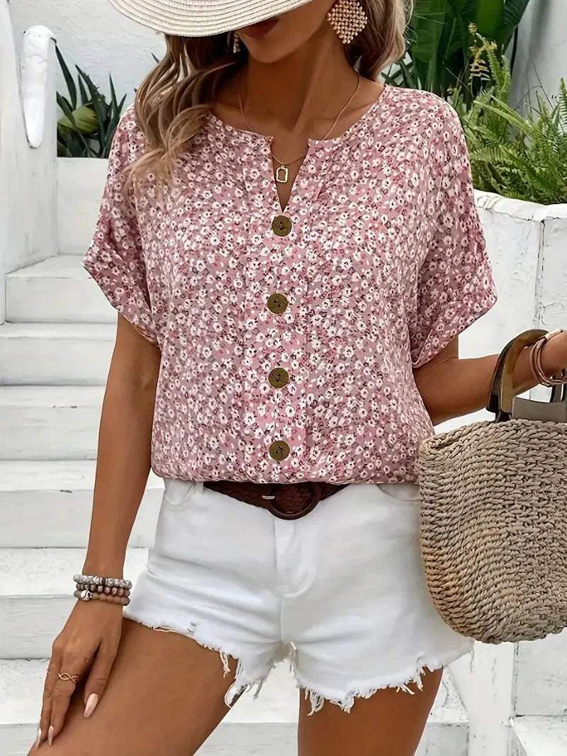 Antonietta | Blusa Wildflower Notch