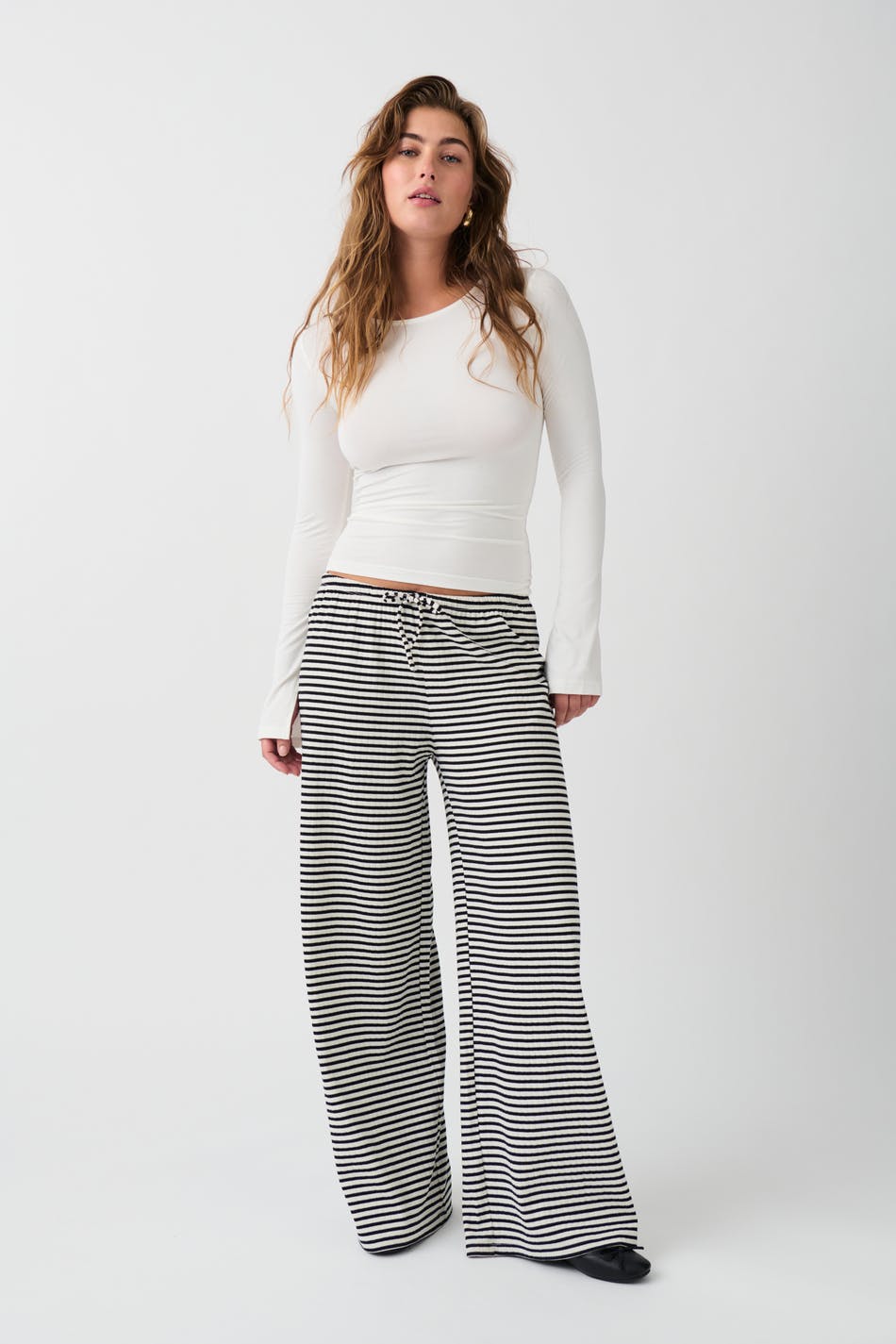 VELARA | Pantaloni a righe