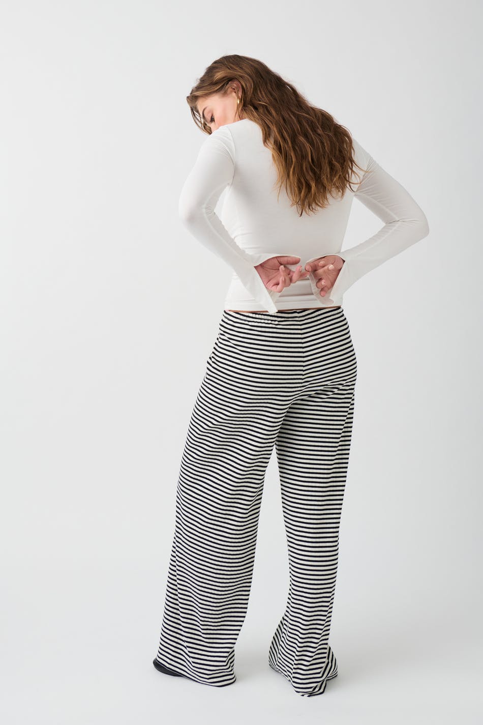 VELARA | Pantaloni a righe