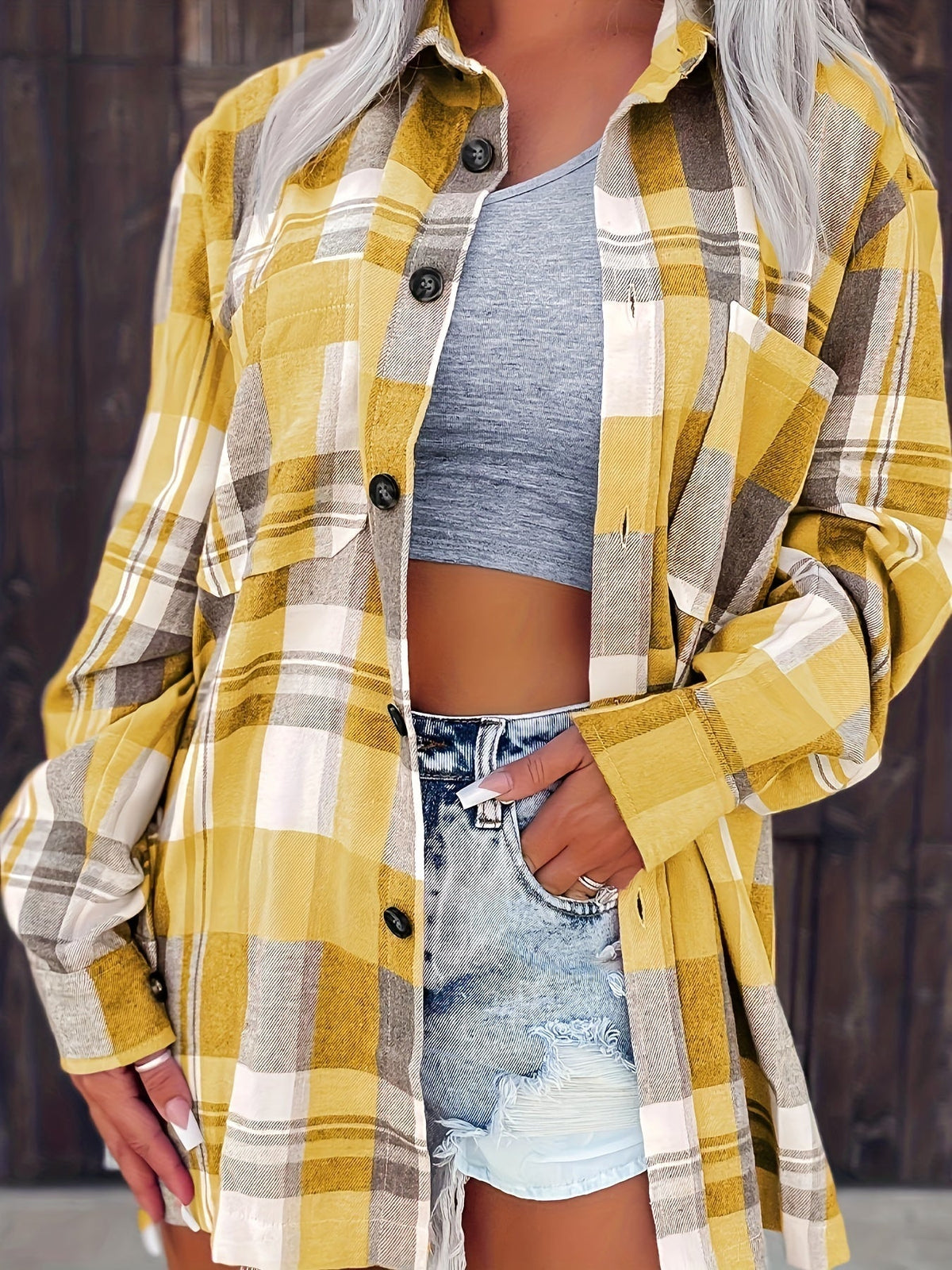 Camicia a Maniche Lunghe per Donne