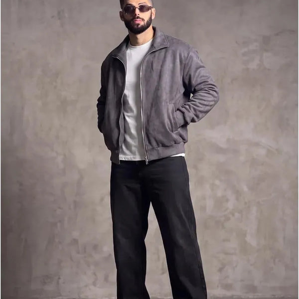 Riviera — Bomber in Camoscio