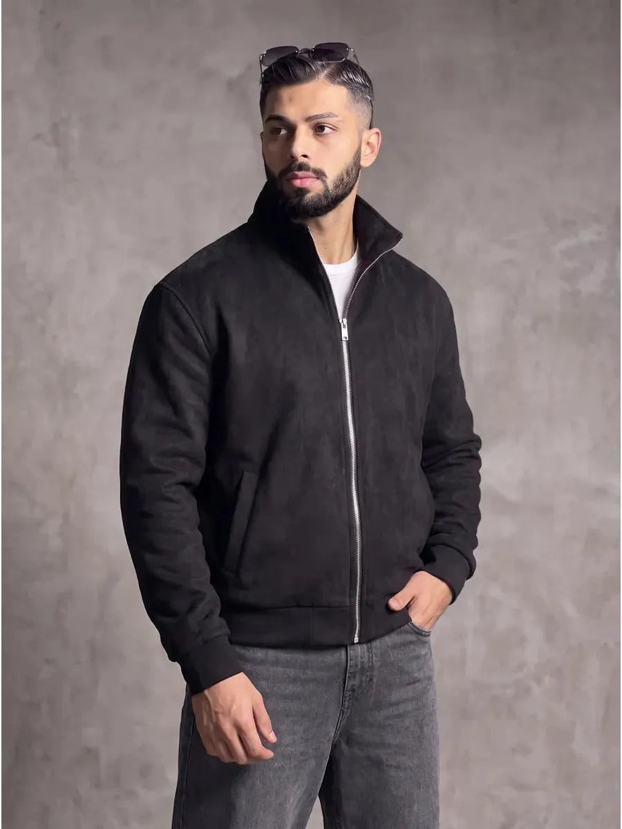 Riviera — Bomber in Camoscio