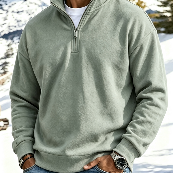 Colin Pullover con Zip a Quarto