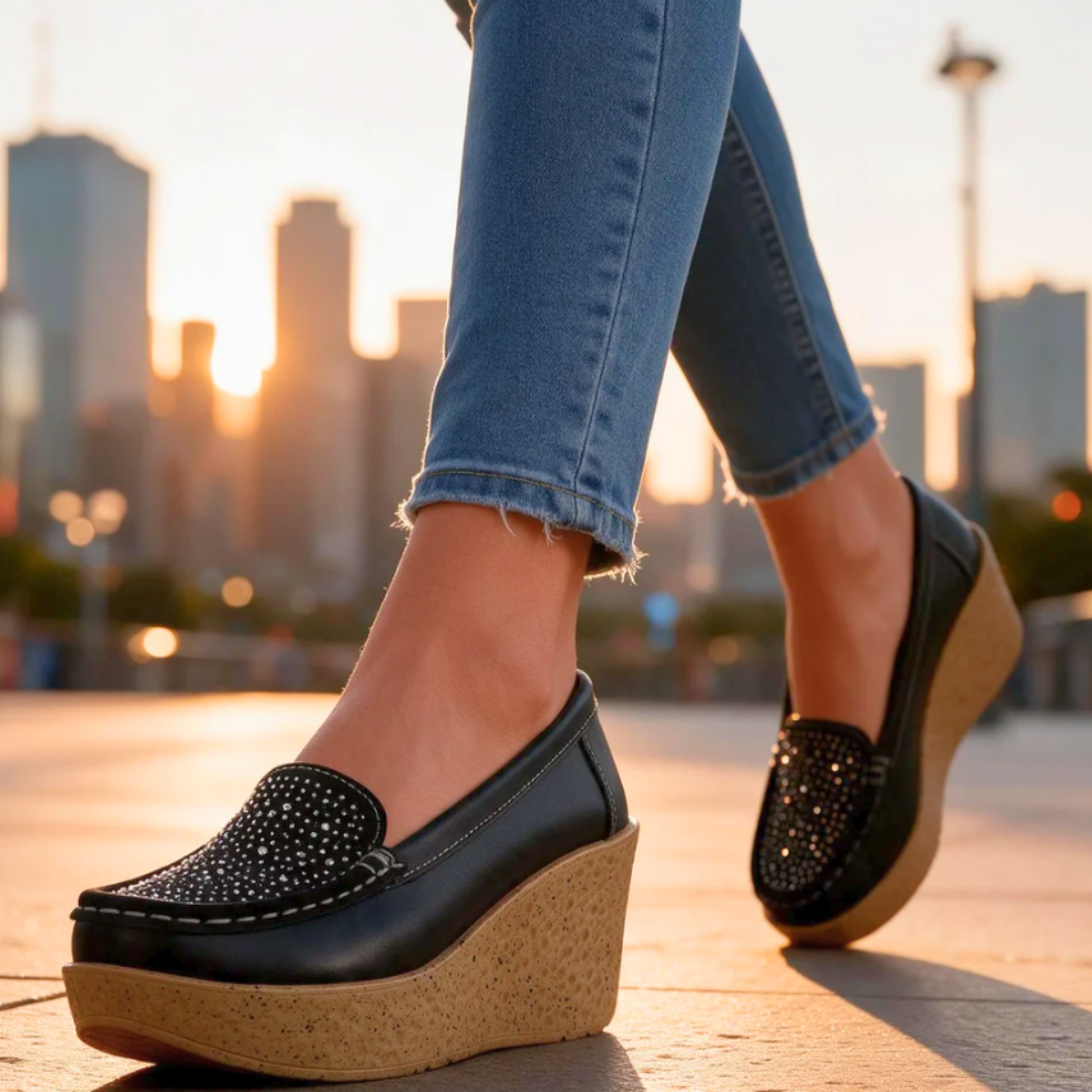 Wedge in Cristallo Meredith
