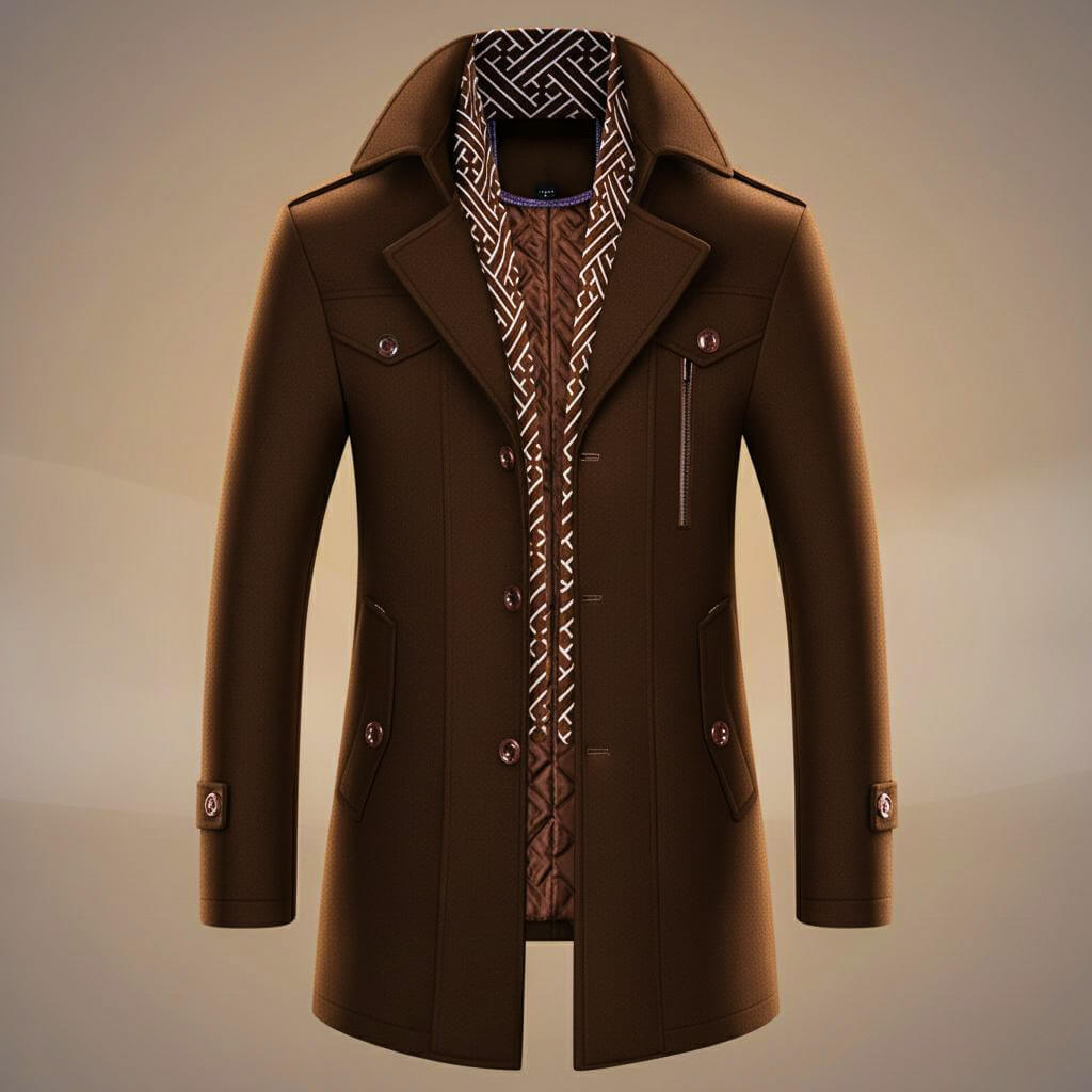Cappotto in Lana Vergine Kensworth Legacy