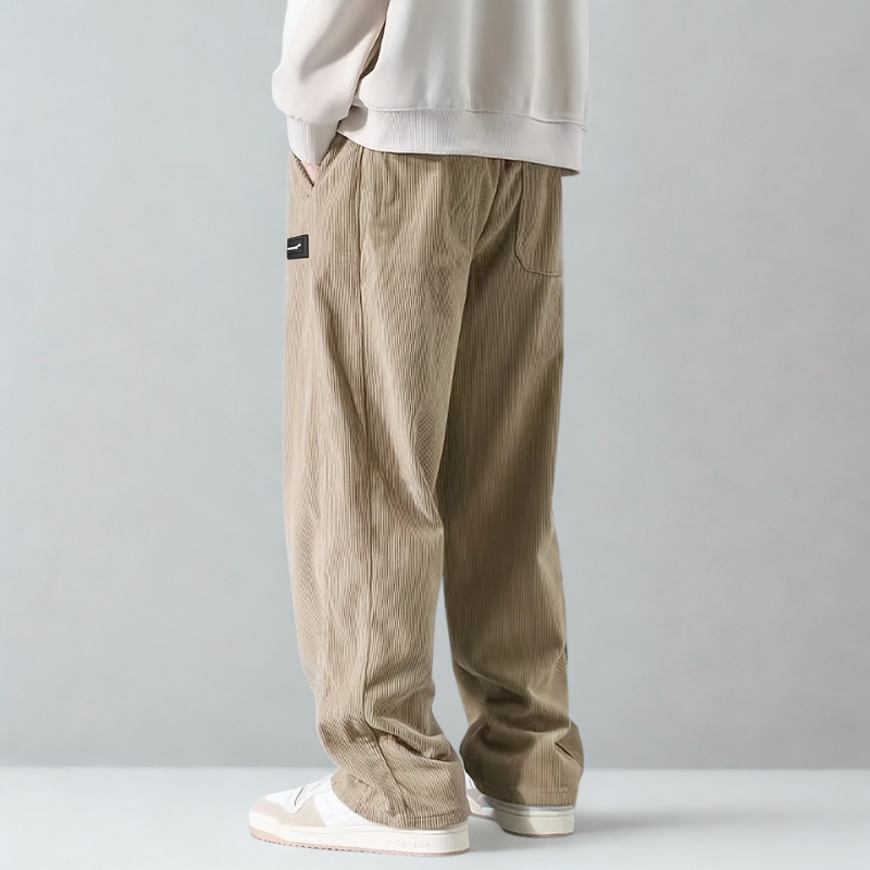 Pantaloni Jogger in Velluto a Coste Arlo