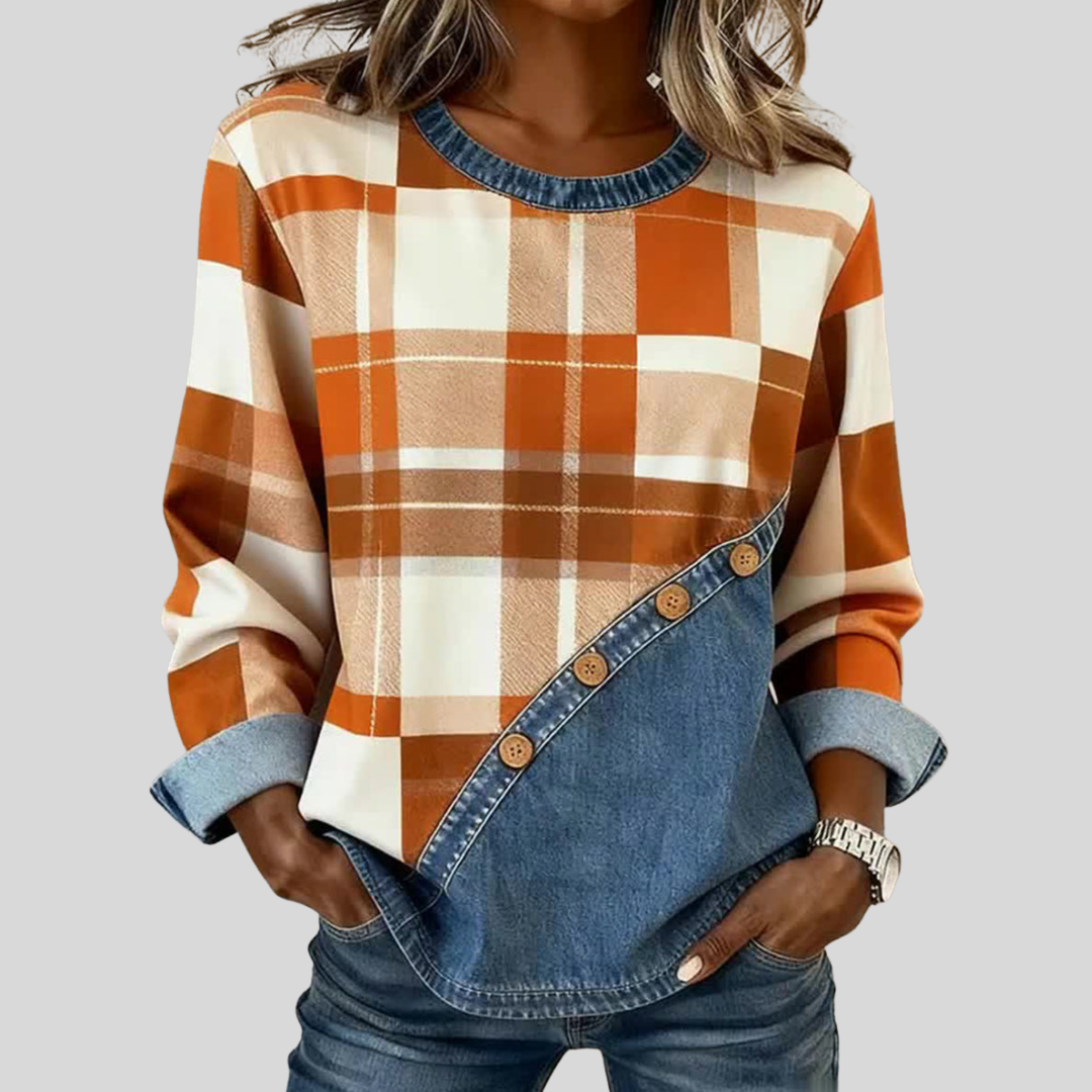 Barbara™ | Maglione Patchwork