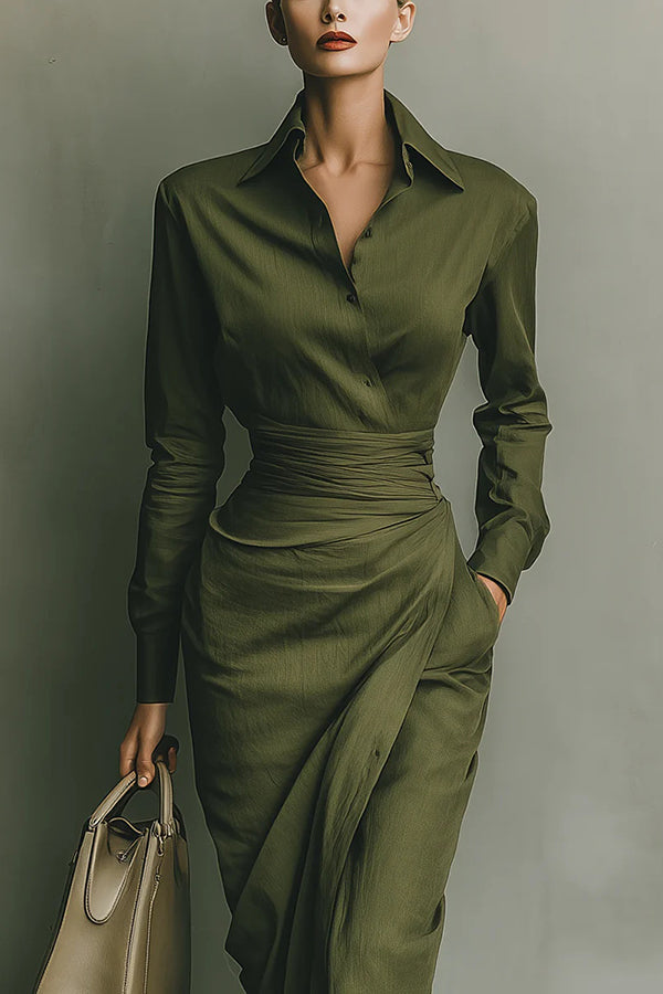 MELIORA | ABITO MAXI STILE WRAP
