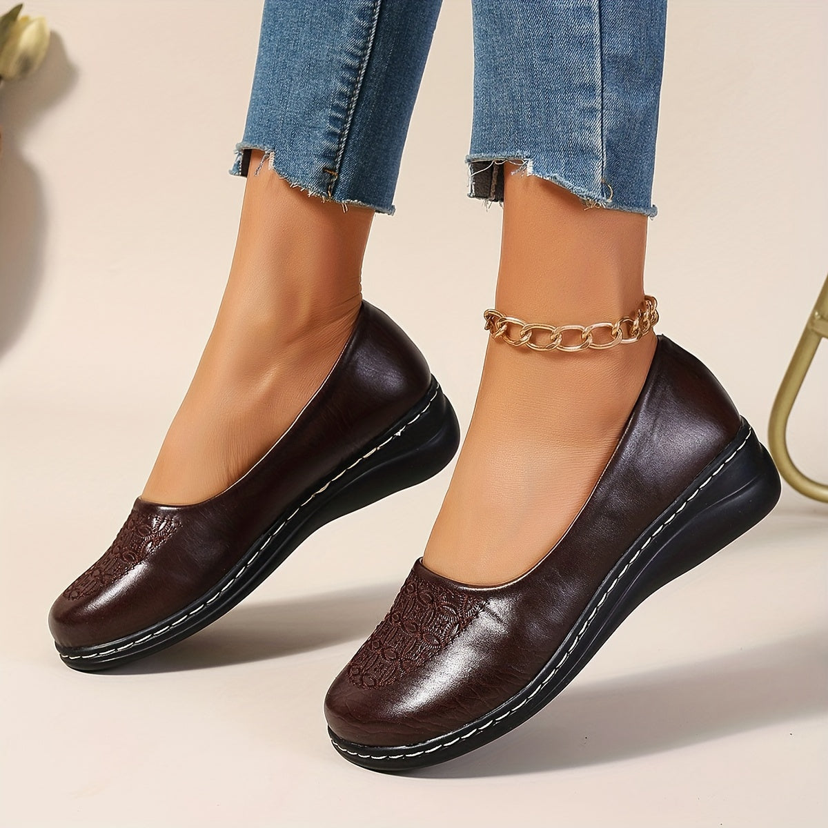Beatrice™ | Slip-On Confortevoli a Motivo