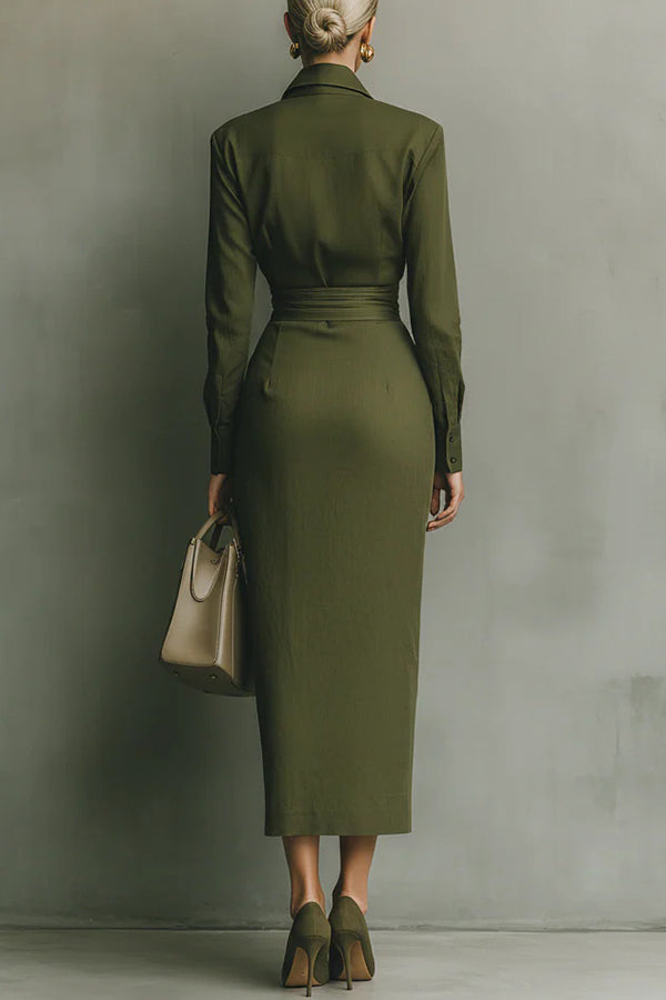 MELIORA | ABITO MAXI STILE WRAP