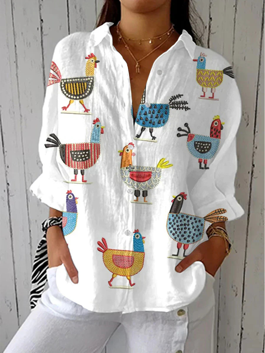 Assunta | Blusa Giardino Primaverile