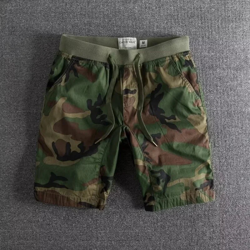 Pantaloncino Mimetico in Cotone