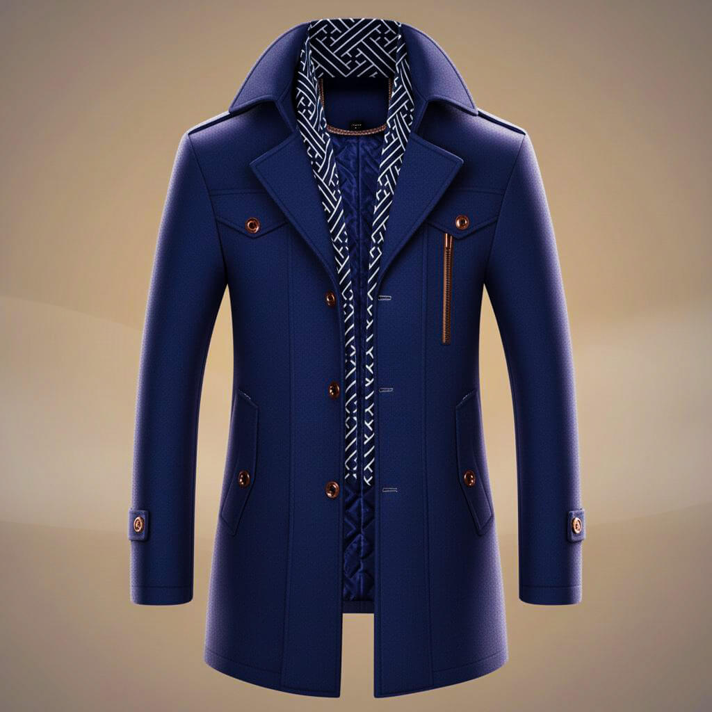 Cappotto in Lana Vergine Kensworth Legacy