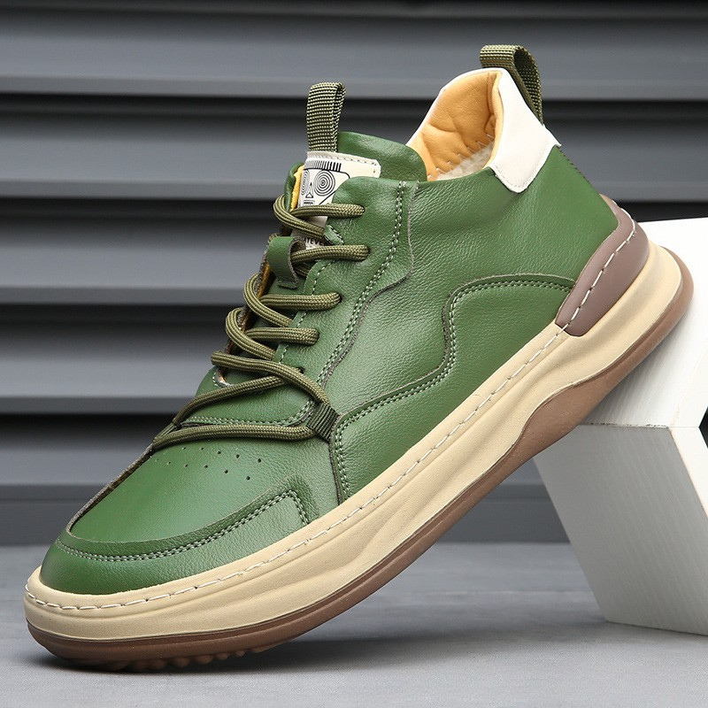 Sneakers in Vera Pelle Italiana Marco
