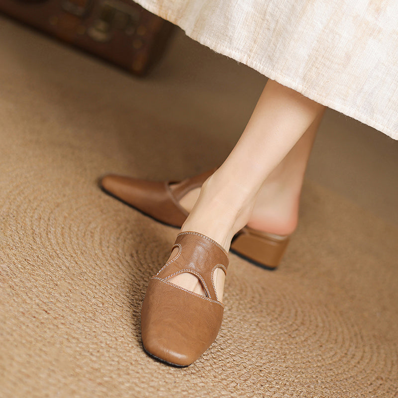 Dessa | Mules in Vera Pelle