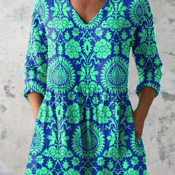 Ines | Blusa Lunga con Scollo a V