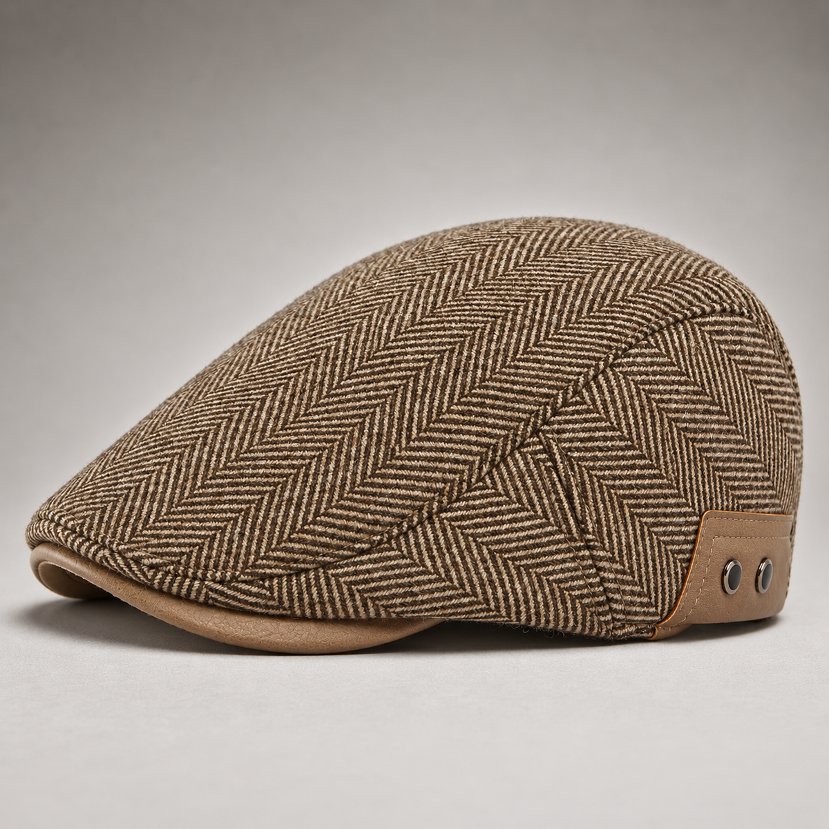 Cappello da Guida Herringbone Thornton