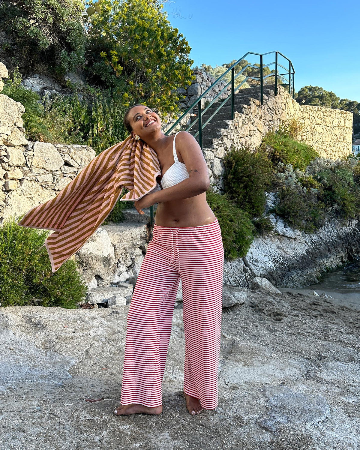 VELARA | Pantaloni a righe