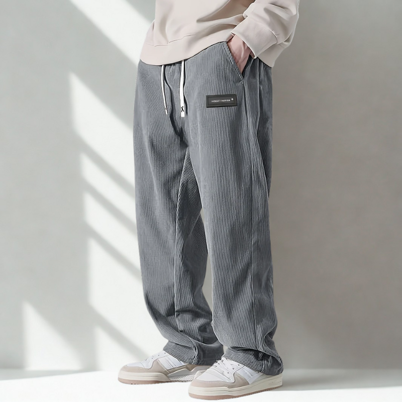 Pantaloni Jogger in Velluto a Coste Arlo