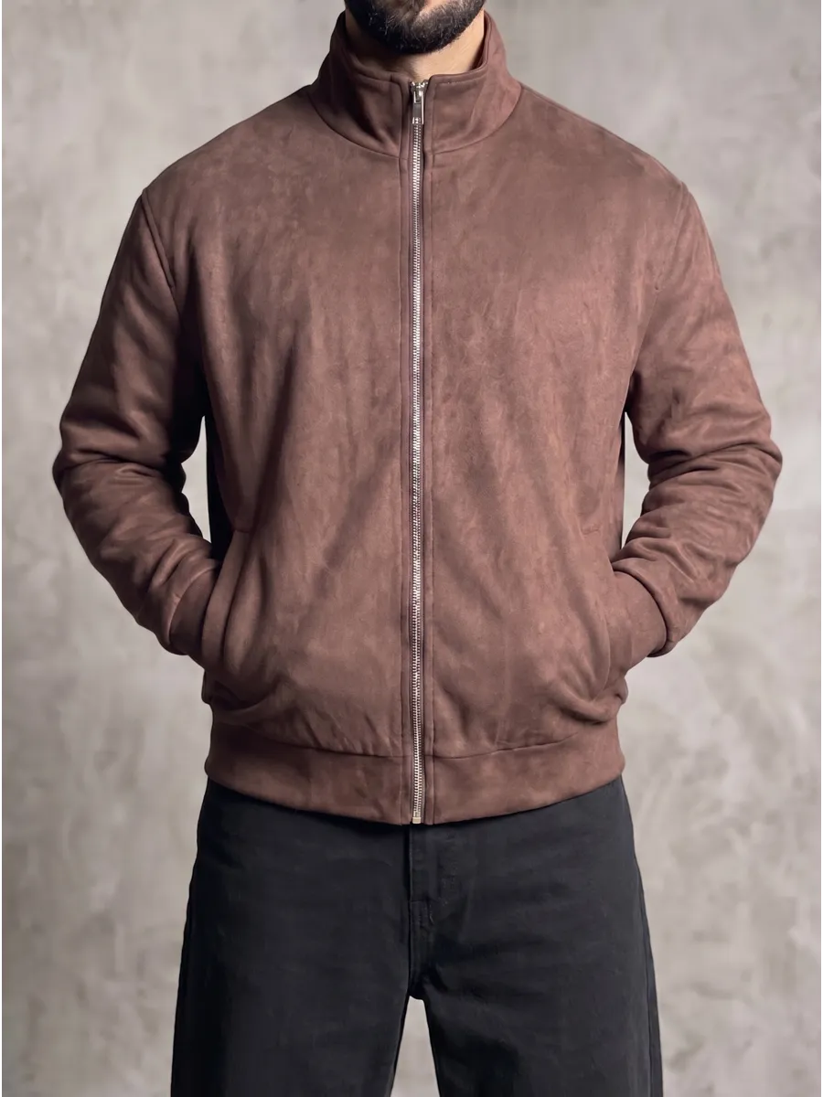 Riviera — Bomber in Camoscio