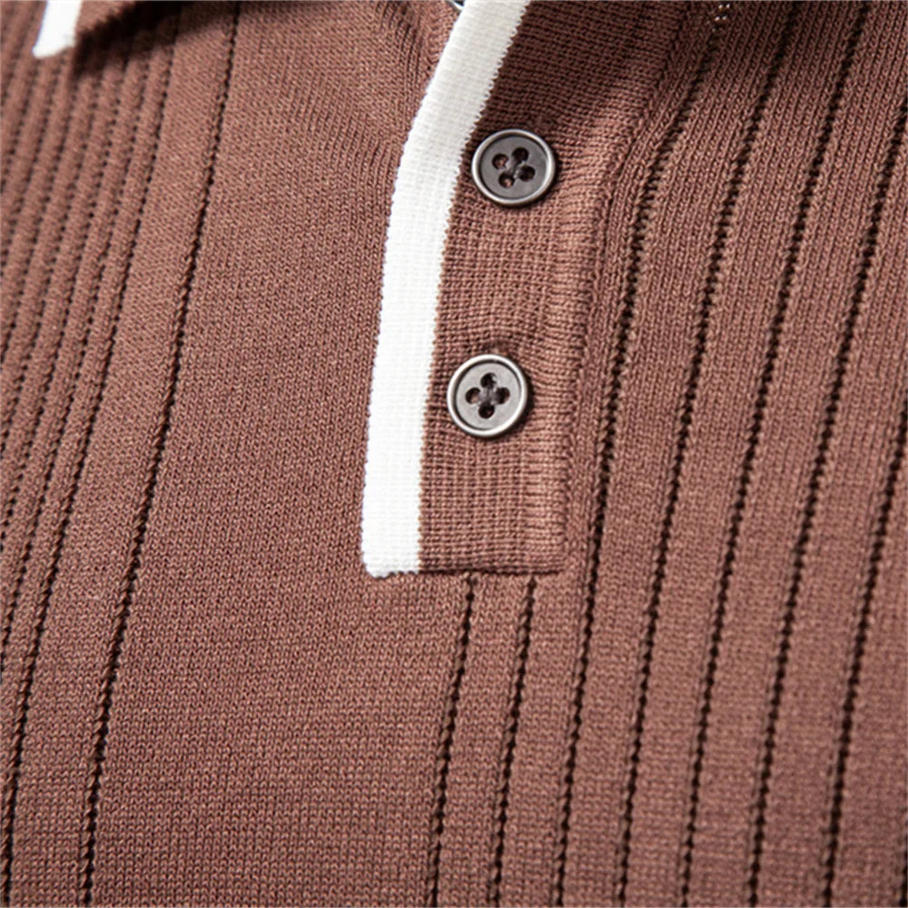 Alberto — Polo a Maglia Maniche Lunghe