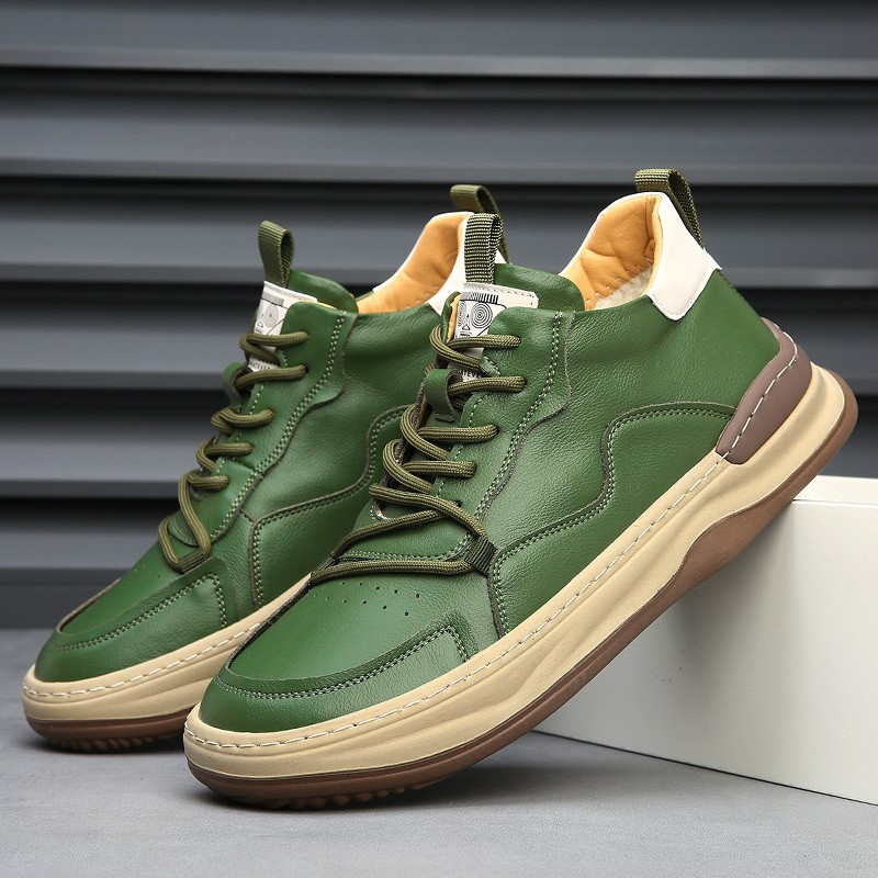 Sneakers in Vera Pelle Italiana Marco