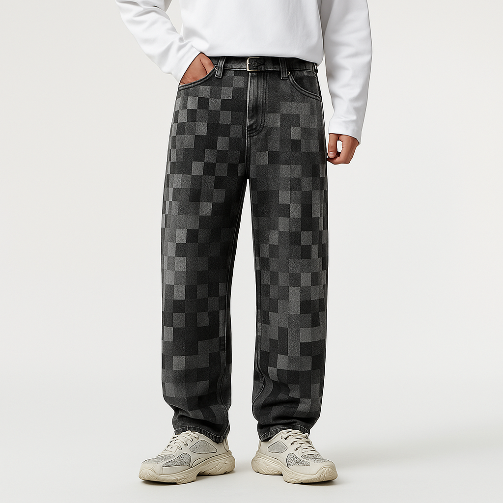 Jeans in Denim Mosaic
